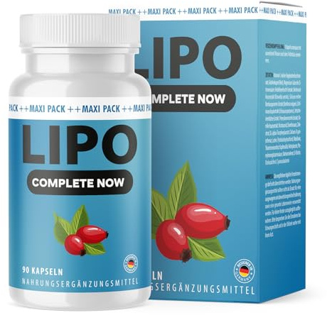 Lipo Now Kapseln | für deine körperliche Balance | neutral im Geschmack | Inhalt 90 Kapseln