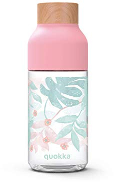 Quokka Ice - Palm Springs 570 ML, Bouteille d'eau Reutilisable - Tritan Taille Unique