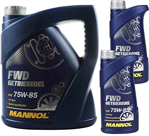 6 Liter Original MANNOL Getriebeöl FWD Getriebeoel 75W-85 API GL 4