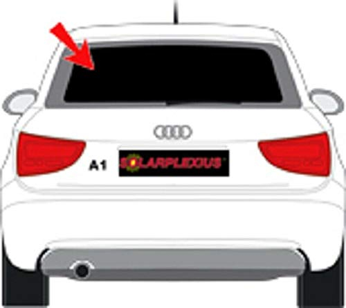 Solarplexius Auto-Sonnenschutz Scheiben-Tönung passgenau für Audi A1 Sportback X8 Bj. 11-18 Keine Folie 1x Heckscheibe