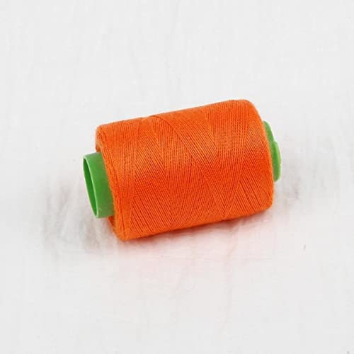 30M/PCS Nähgarne Baumwolle Handnähgarn Craft Patch Lenkrad Nähzubehör Nähgarn Nähgarn-Orange Rot
