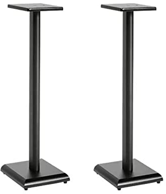 GLigeT Lautsprecherständer Audio-Halterung, Holz-Lautsprecherständer, stoßdämpfender Fußnagel, Surround-Sound-Ständer, Boden-Center-Lautsprecherständer Speaker Stand (Color : T100, Size : 1 Pair)