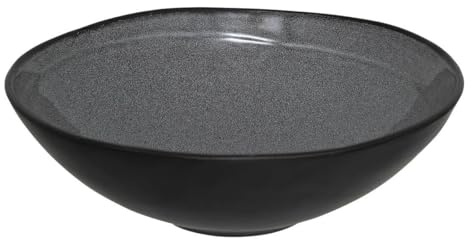 Secret de Gourmet - Ensaladera de cerámica gris diane d23cm