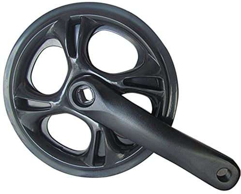 YNZUNMY Fahrrad Kurbel,Kurbelgarnitur 1fach 42t Bike Crankset Single Geschwindigkeit Kette Rad Quadratlohr Straße Klappfahrrad Feste Ausrüstung