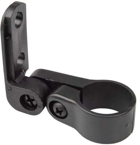 cyclingcolors reflektor halterung fahrrad reflektorhalter fahrradsattel lenkerhalterung sicherer frontstrahler rückstrahler kunststoffhalter, 18,3mm - 23mm