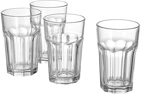 COS® Highball-glas paket med 8 – höga bollglas vatten gin juice cocktail dricksglas, glas set highball drickande glas highball cocktailjuice vatten höga dricksglas