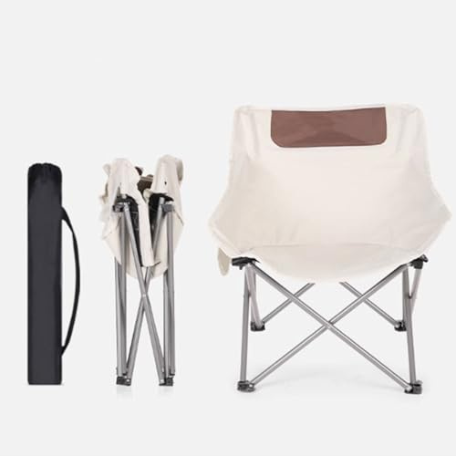 Leichter Strandstuhl für Erwachsene, Campingstühle, klappbarer Sitz für Outdoor-Rucksackreisen, Wandern, Campen, Reisen, kompakt, tragbar, belastbar bis 140 kg
