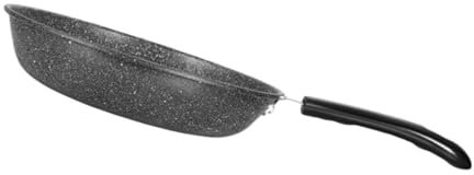 DECHOUS 1 Pc padella in pietra medica Quaglia Oscurità per gabbia per uccelli kitchen gadgets padelle padella per bistecca arrotondata in ferro antiaderente ferro raffinato Black