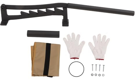 Wall Mounted Kindling Splitter High Carbon Steel Manual Detachable Labor Saving Firewood Splitter for Camping Fireplace BBQ