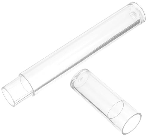 HEALEEP Pinzetten Aufbewahrungsbox für Wimpernpinzetten Kleiner Kunststoff Organizer mit Deckel Tragbares Etui für Wimpernzangen Schutz gegen Schmutz Vielseitig für Kosmetikwerkzeuge