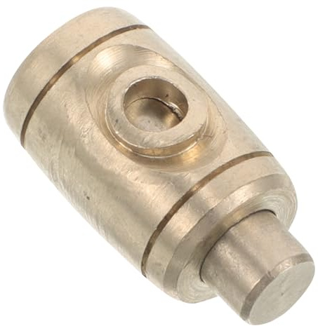 KAJNBN Water Key Easy Press Drain Valve One Piece Design Trumpet White Copper Compatible with Trumpet for Musical Instrument Repair and Maintenance