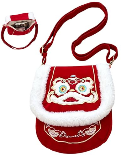 Bolso Tote Bordado Bolso de Mano Rojo Tradicional para Mujer | Bolso Estético Lindo Para Chicas Hogar Trayectos Compras Playa Mar Aire Libre Exterior Boda Vacaciones Viajes