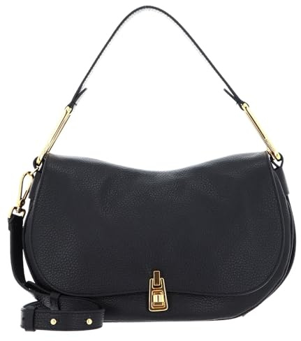 Coccinelle Pelle borsa a tracolla Magie Soft Handbag Grained Leather Noir nero