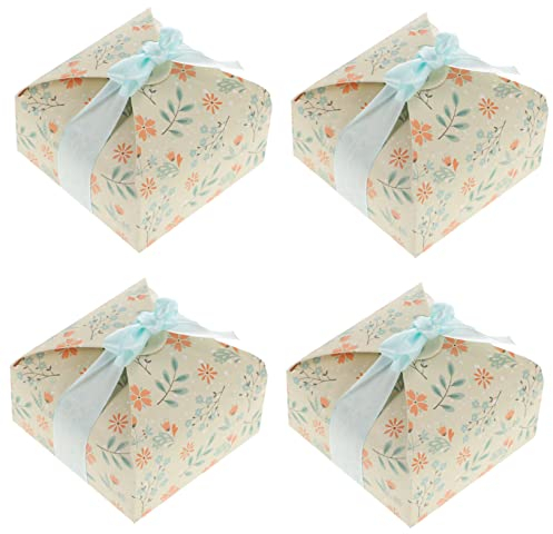 Amosfun 1satz Papier Süßigkeitenboxen Mit Schleifen Hochzeitsgeschenkboxen Verschiedenen Farben Für Hochzeiten Geburtstagsfeiern Und Besondere Anlässe