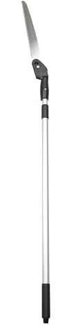 Jameson Barracuda Telescoping Pole Saw - Extendable from 41 to 68, Lightweight, Secure Lock, Tri-Cut Chrome-Plated Foldable Blade - Ideal for Precision Cutting