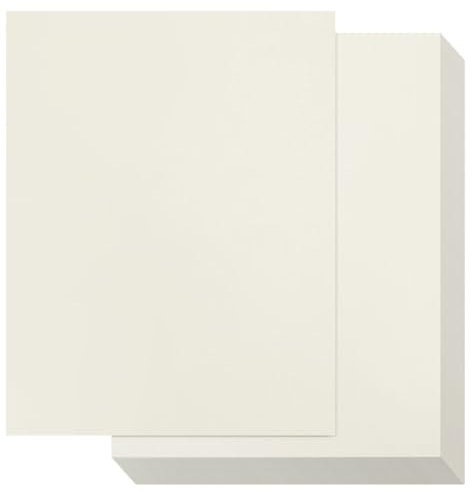 Best Paper Greetings Parchment Diploma Paper - 96 Sheets, 8.5 x 11 In, Cream, 90 GSM - Vintage Textured Certificate Paper for Printing Diplomas, Resumes & Awards