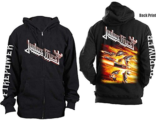 Felpa # M Black Unisex # Firepower