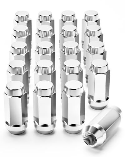 Orion Motor Tech 1/2x20 Lug Nuts, 1/2''-20 Wheel Lug Nuts Compatible with Ford Explorer Jeep Grand Cherokee Wrangler Liberty Commander Lincoln MKX and More, Set of 20