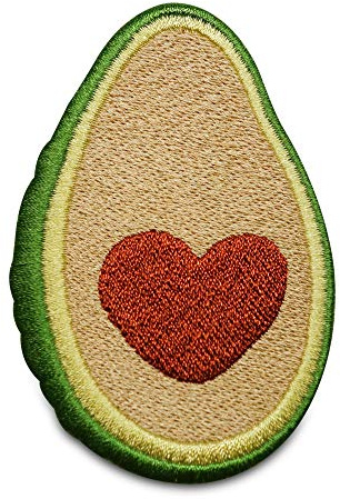 Finally Home Avocado Love Patch zum Aufbügeln | Patches, Bügelflicken, Flicken, Aufnäher