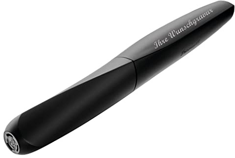 Pelikan Füllhalter mit Namensgravur - Füller - Twist P457 M-Feder Schwarz