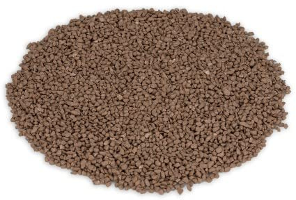 NaDeco Dekogranulat im Beutel, Gewicht ca. 1kg, Körnung 2-3mm, 15 Farben zur Auswahl | Farbsand | Zierkies | Deko-Kies | Quarzsand | Streusand | Farbiger Deko-Sand, Farbe:Braun