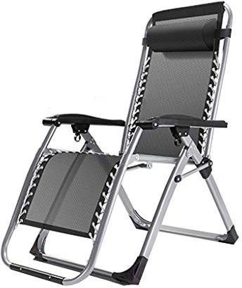 Liegestühle Sonnenliegen Relaxer Liegestühle Sling Stühle Zero Gravity Stühle Multi Position Verstellbar Klappbar Textoline Stoff mit Kissen Atmungsaktiv für Terrasse Rasen Balco