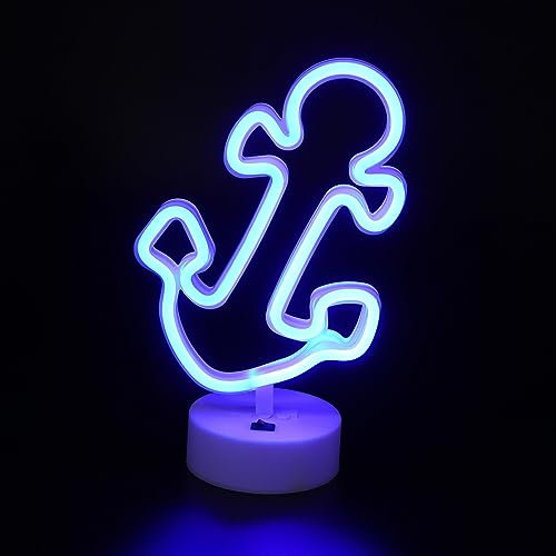 OSALADI Led-ankerschilderleuchte Nachttischlampe Runder Sockel Wanddekoration Partylicht Für Zuhause Geburtstag Ohne Batterie Weiß