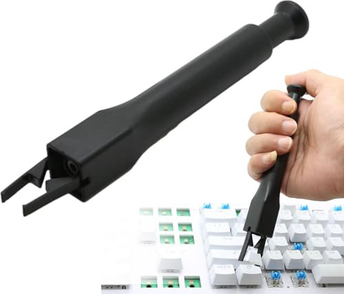 Duroecsain Extracteur de Touches de Clavier, Outil de Suppression de Capuchons de Touches, Extracteur de Touches de Clavier mécanique Polyvalent, extracteur de Touches, Outil de Retrait de Touches