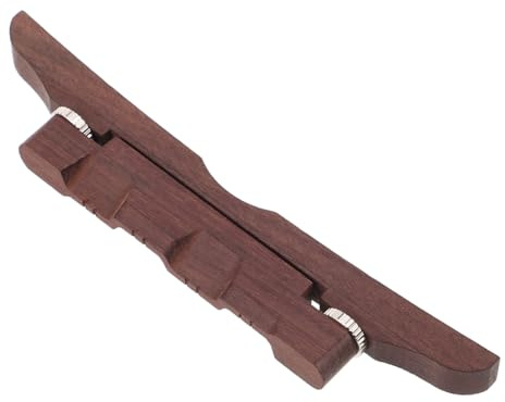 HEMOTON Holz Gitarrenbrücke für Griffbrett Gitarre Präzise Stimmung Vielseitig für Proben und Aufnahmen Zubehör für Gitarren