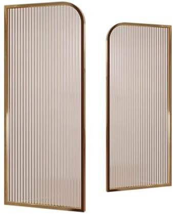 2 Stück Urinal-Trennwand Bildschirmplatte Toilettentrennwand, Gesundheit Durchsichtige Glas-Sichtschutzwand für Öffentliche Räume/Badezimmer/Hotels