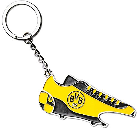 BVB Schlüsselanhänger mit Einkaufschip und Öffner Borussia Dortmund