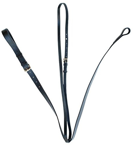 Martingal A Collier Feste Pony, schwarz