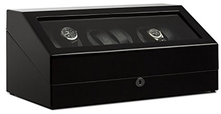 Klarstein Old Marshall Uhrenbeweger für 13 Uhren wählbare Bewegungs-Modi für Zeit/Richtung schwarz