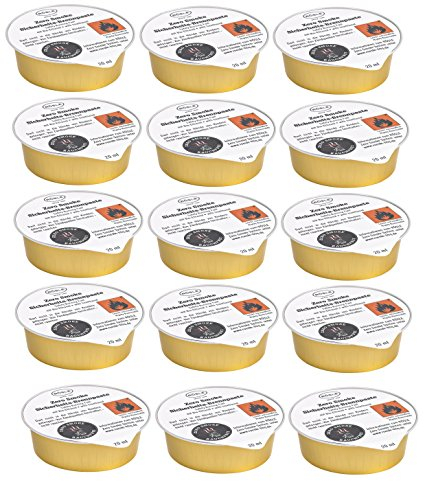 Rösle Grillanzünder/Grill Brennpaste 30 x 20 g, rauchfrei, Brenndauer von 10 min je Anzünder, Sicherheits-Grillpaste, ideal auch als Kaminanzünder