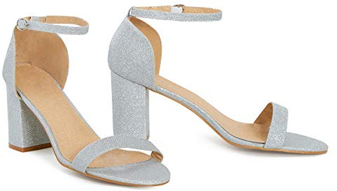 shelikes Mens Womens Unisex Drag Queen Cross Peep Toe Buckle Ankle Plus Size Heels UK 9-12