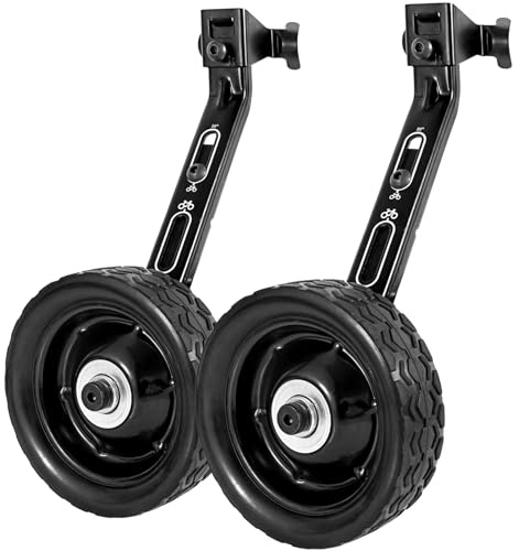MOSHAY Trainingsräder, Verdickung Fahrradräder für Kinder unter 200lb mit Heavy Duty Edelstahl für 20-24