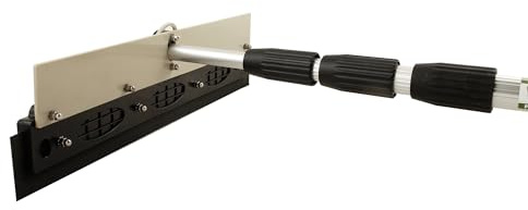 Axis Line Vergrößerungsschild L für X-Fest Schneeschieber, 49 cm Breit | Erweitert Räumfläche von 7 auf 12 cm, einfache Montage mit vorhandenen Schrauben, robuste Qualität Made in Germany.
