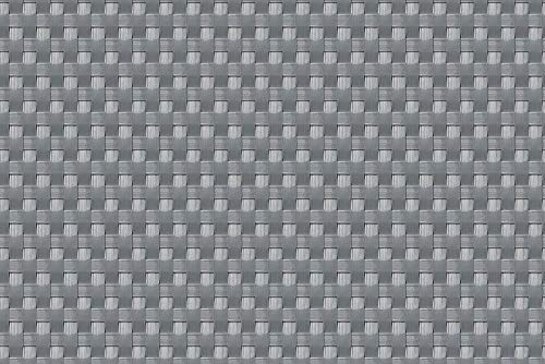 Sellon24 RD17-silver Grey - Revestimiento para balcones (100 cm de alto, poliratán), color gris plateado