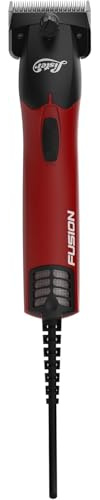 Lister Fusion Professional Animal Clipper, Two Speed, Red