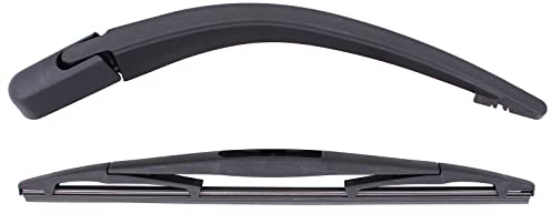 HouYeen Rear Windscreen Wiper Blade and Arm Set for P-eugeot 107 C-itroen C1 T-oyota Aygo 2006 On
