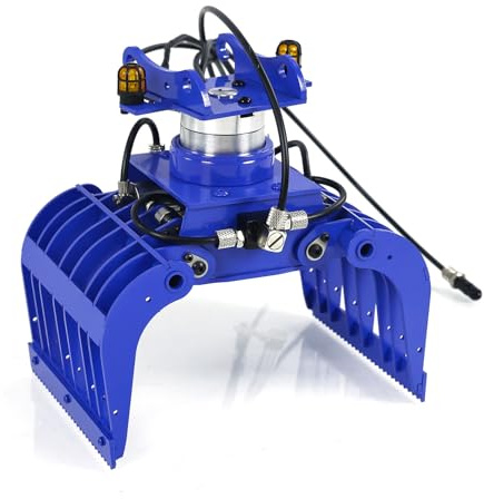 Toucan RC Hobby Hydraulischer Metallgreifer für Heimwerker 1/14 946 946-3 Kettenrad-Rc-Bagger Modell