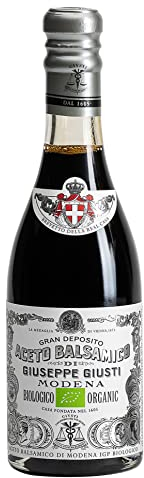 Giuseppe Giusti Aceto Balsamico di Modena - BIO Balsamico 1 Silber Medaille in Traditionsflasche (1 x 0.25 l)