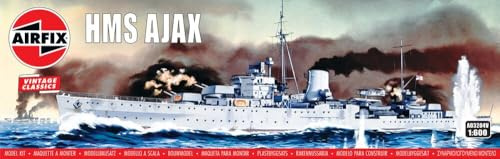 Airfix A03204V HMS Ajax Kriegsschiffe Plastikmodellbausatz