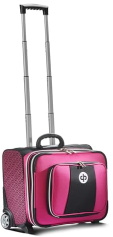 Drakes Pride Low Roller Trolley Bag - Cerise