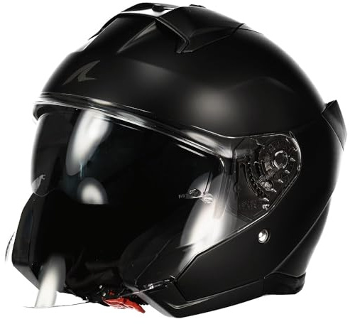 SHARK, Jet-Motorradhelm SKWAL JET DARK SHADOW Mat Black KMA, L