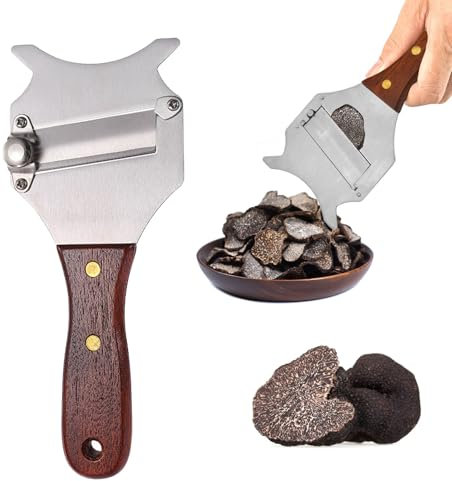 Trüffelhobel,Einstellbare Käsehobel,Trüffelreibe,Parmesanhobel,Käsehobel Testsieger,Käsehobel,Edelstahl Reibe,Trüffel Reibe,Butter SchneidenMit Holzgriff Zum Aufhängen,Für Trüffel, Schokolade, Käse