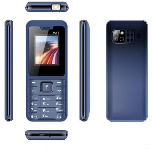 OZMDXKJ Unlocked Flip Cell Phone, Old Person Mobile Phone Seniors/Kids Big Speaker & Big Button 1800Mah Battery/Flashlight Dual SIM Dual Standby with Camera+Recordable Easy to Use,Blue