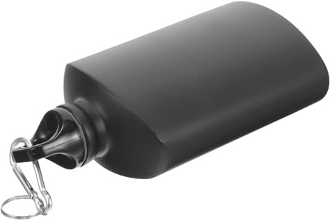 BESPORTBLE Gourde Militaire Plate 500 Ml en Alliage D'aluminium Étanche Anti-fuite Portable pour Camping Randonnée Chasse Équipement D'extérieur