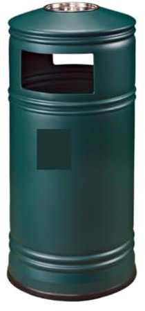 JKJZSALJ Poubelle Poubelle Poubelle Poubelle À Double Couche avec Conception De Baril Intérieur Poubelle À Panneau Encastré Extérieur/Intérieur Grande Poubelle De Cuisine, 94 Cm Vert, Vert