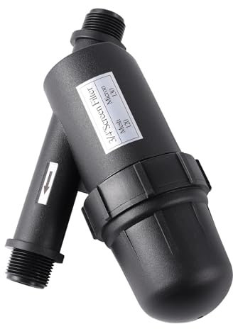 Jordfilter 3/4 hangänga skärm Vattenfilter 120 Mesh Filter Trädgårdsvatten Imma Spray System Föroreningar Sil trädgårdssil